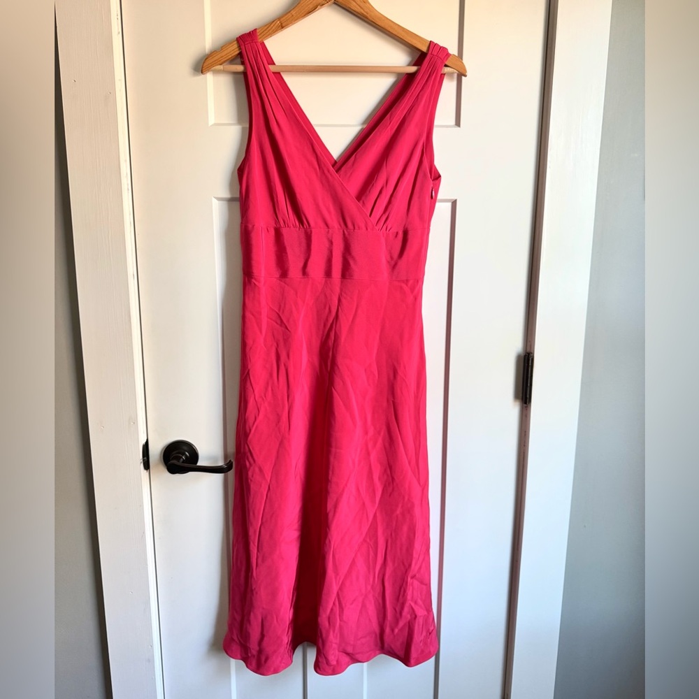 J. CREW Pink Silk Dress 6